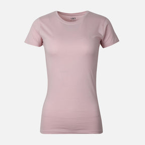 Women Basic Cotton Crewneck T-Shirt