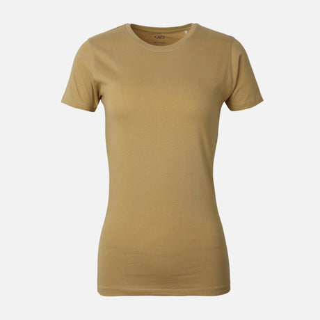 Women Basic Cotton Crewneck T-Shirt