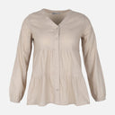 Women Long Sleeve Cotton Flex Blouse
