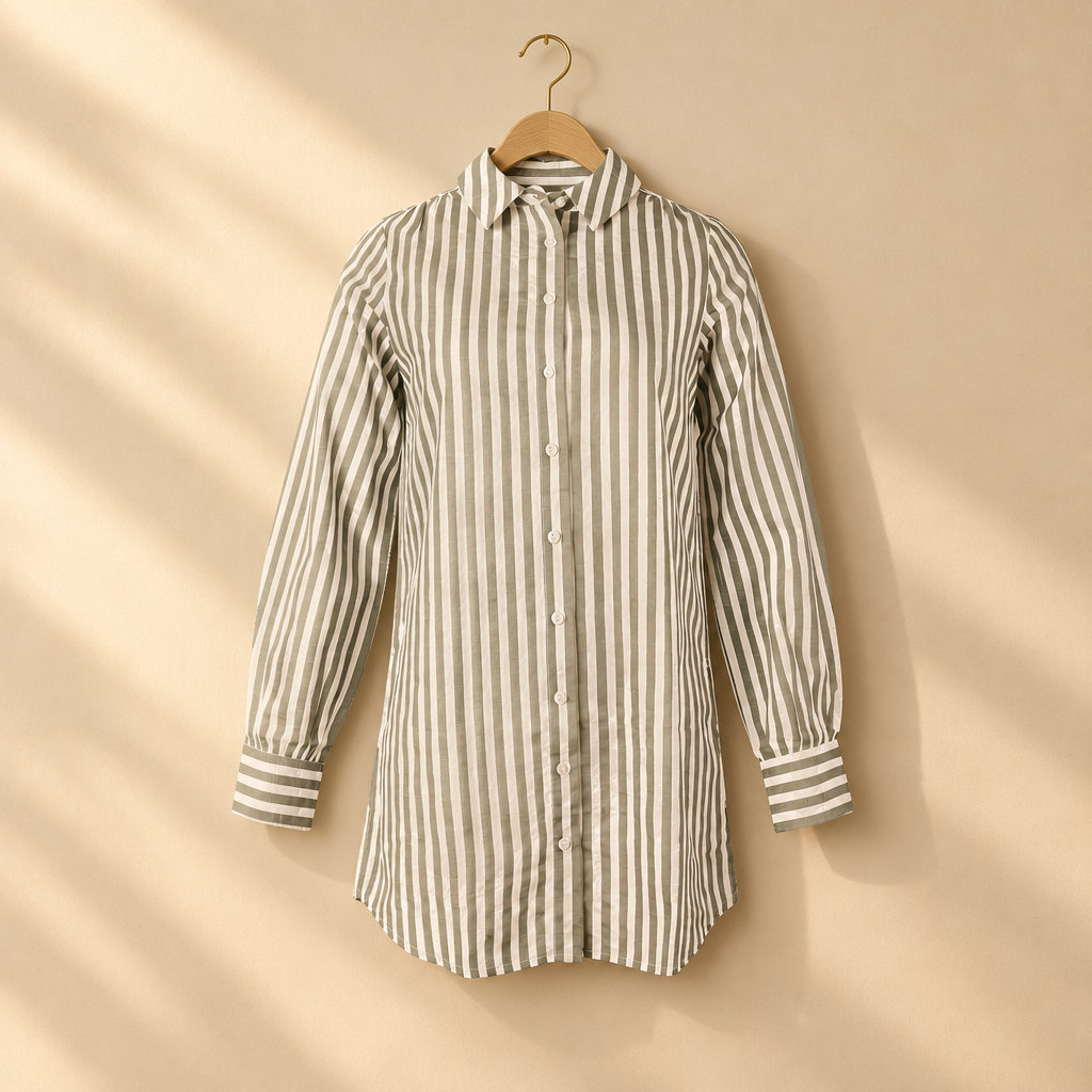 Women Striper Tunic