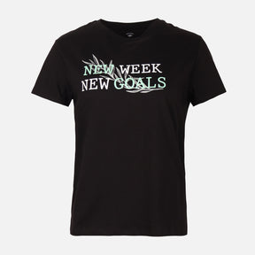 Women Loose Fit Graphic Tee