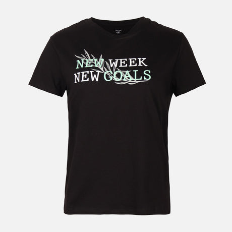 Women Loose Fit Graphic Tee