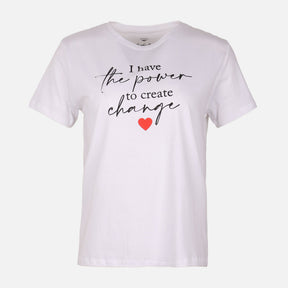 Women Loose Fit Graphic Tee