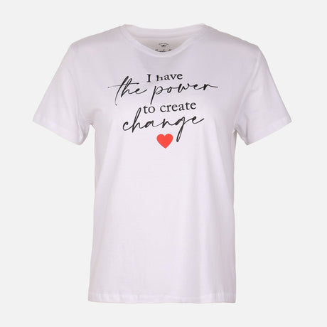 Women Loose Fit Graphic Tee