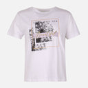 Women Loose Fit Graphic Tee