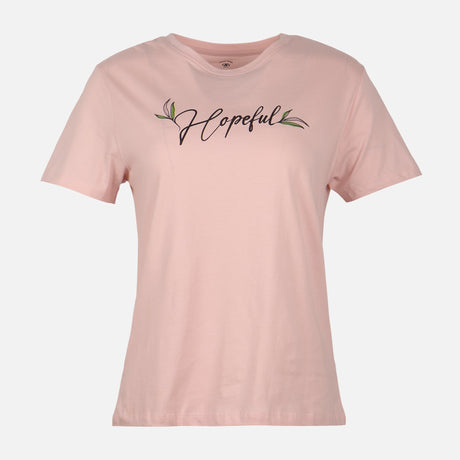 Women Loose Fit Graphic Tee