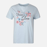 Women Loose Fit Graphic Tee