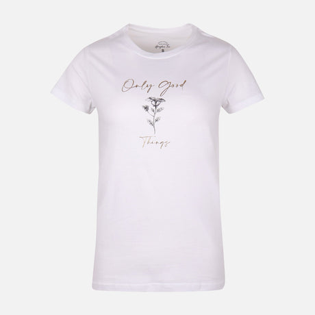 Women Regular Fit Graphic Tee