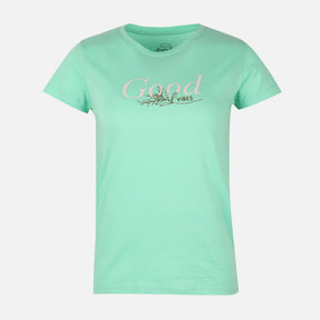 Women Regular Fit Graphic Tee