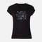 Women Viscose Graphic T-Shirt