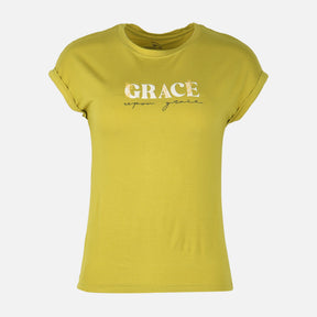 Women Viscose Graphic T-Shirt