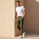 Men Woven Cargo Jogger Pant