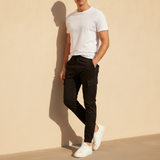 Men Woven Cargo Jogger Pant