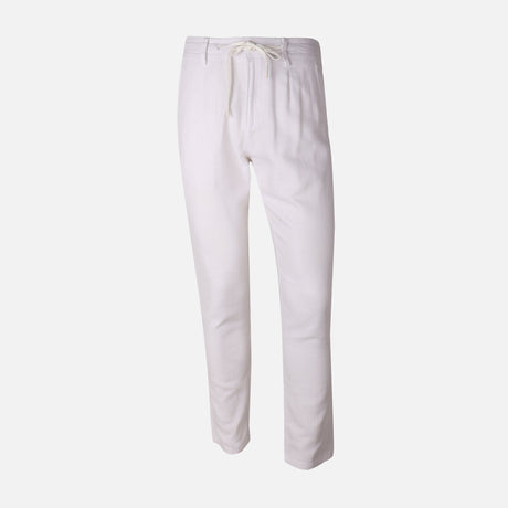 Men Linen Drawstring Trouser