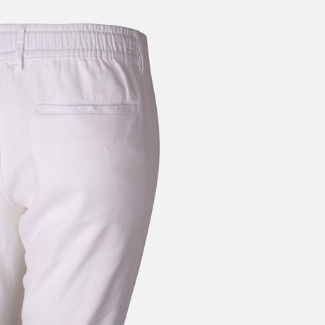 Men Linen Drawstring Trouser
