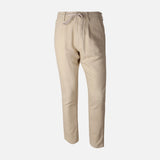 Men Linen Drawstring Trouser