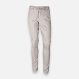 Men Woven Trouser With Elastic Waist