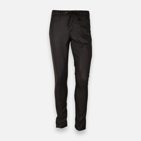 Men Woven Trouser With Elastic Waist