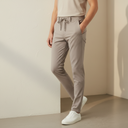 Men Woven Trouser With Elastic