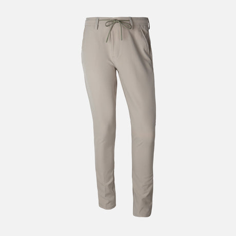 Men Woven Trouser With Elastic
