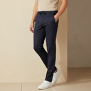 Men Woven Trouser With Elastic