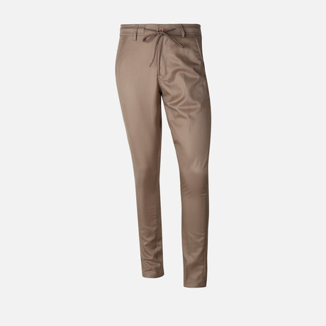 Men Woven Trouser With Elastic