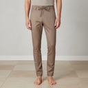 Men Woven Trouser With Elastic