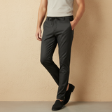 Men Woven Trouser With Elastic