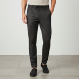Men Woven Trouser With Elastic