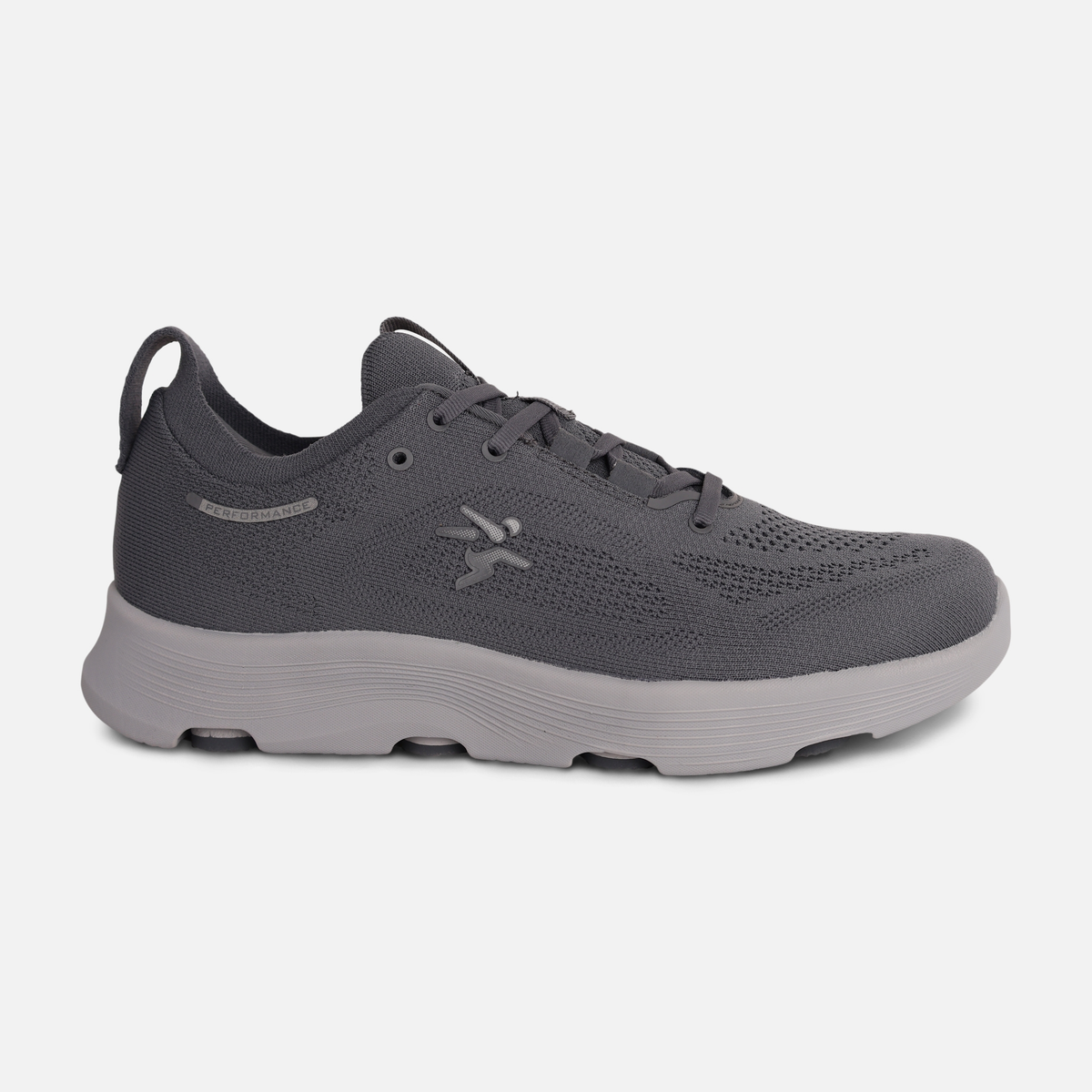 Men Knit Lace-Up Sports Shoes