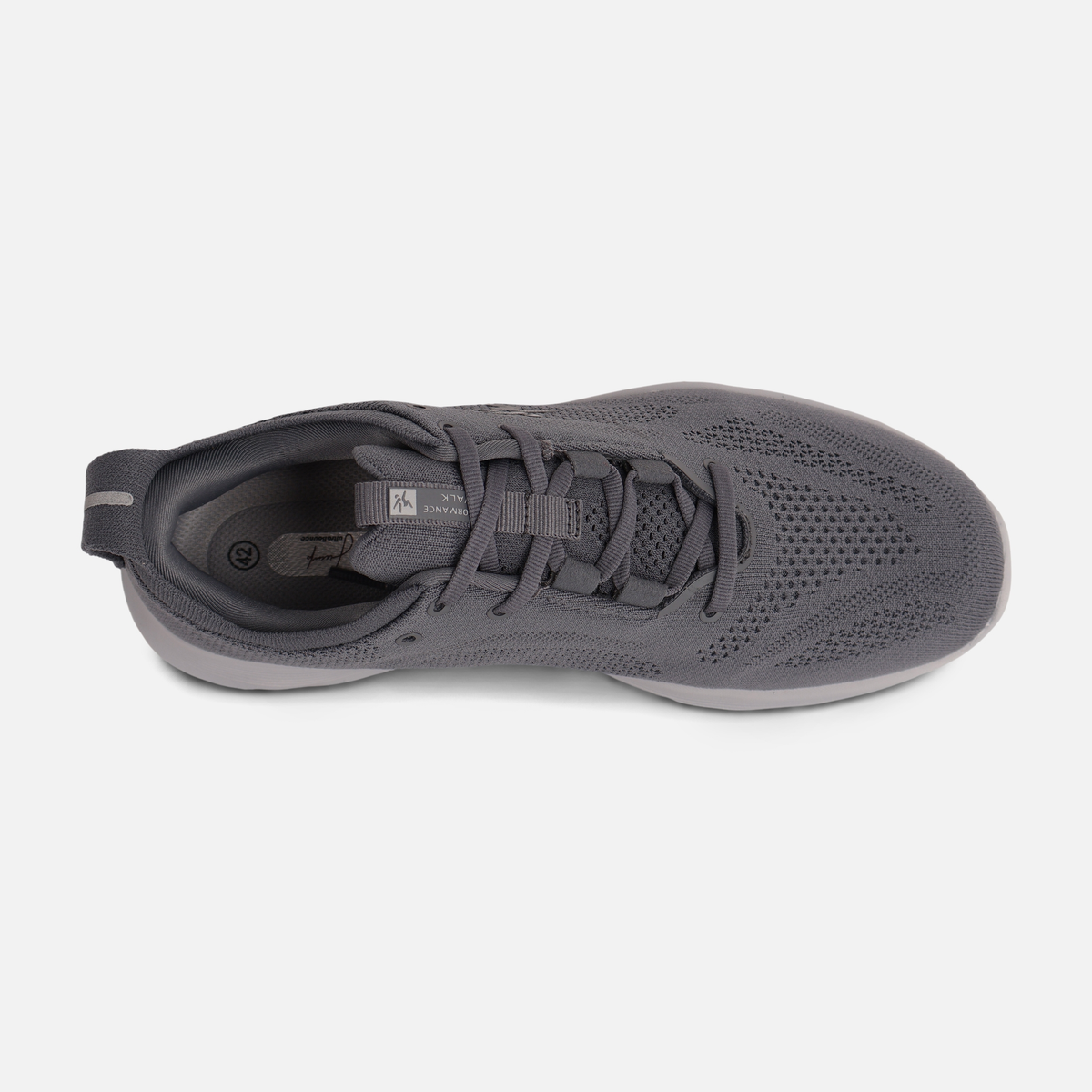 Men Knit Lace-Up Sports Shoes