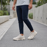 Men Knit Lace-Up Sports Shoes