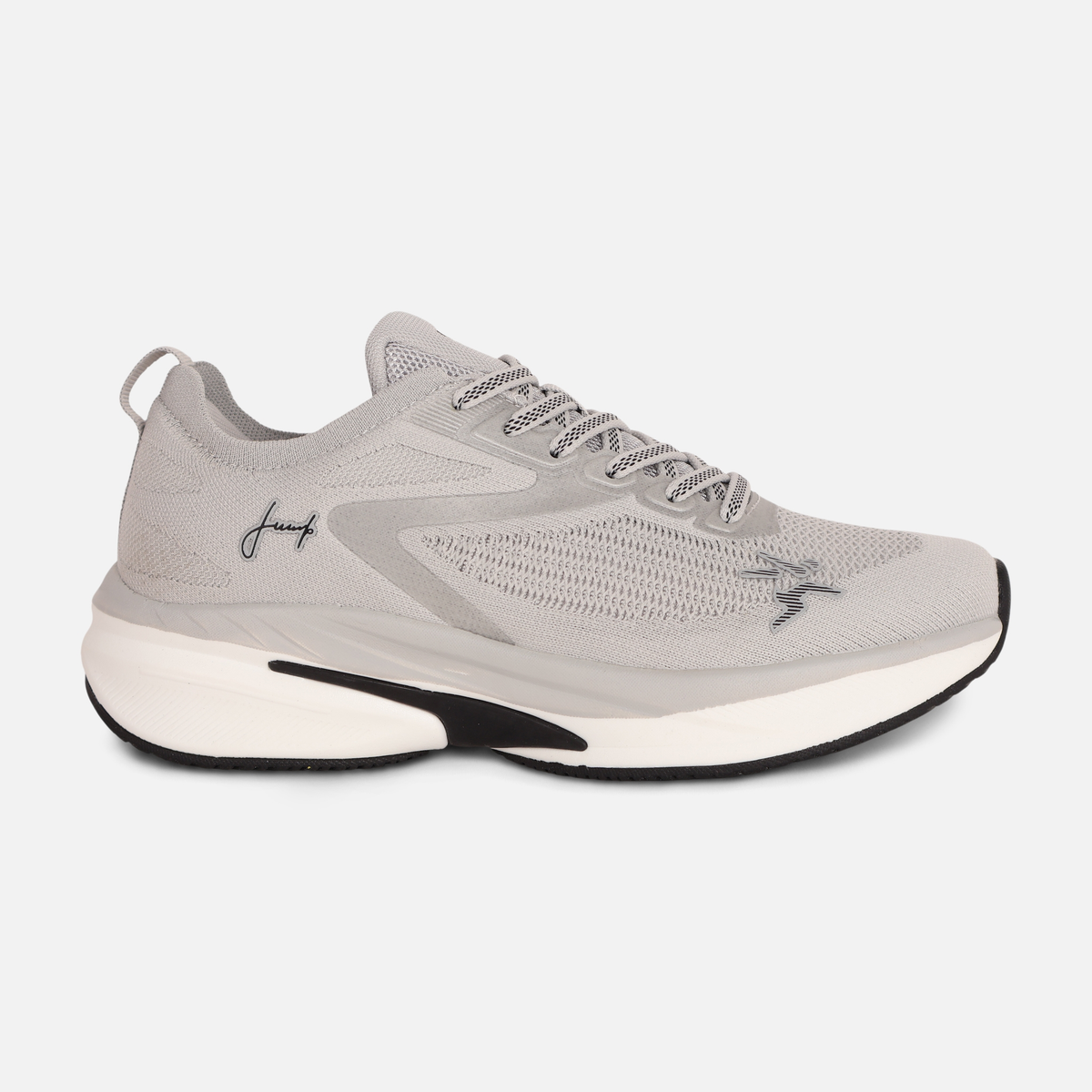 Women Knit Lace-Up Sports Shoes