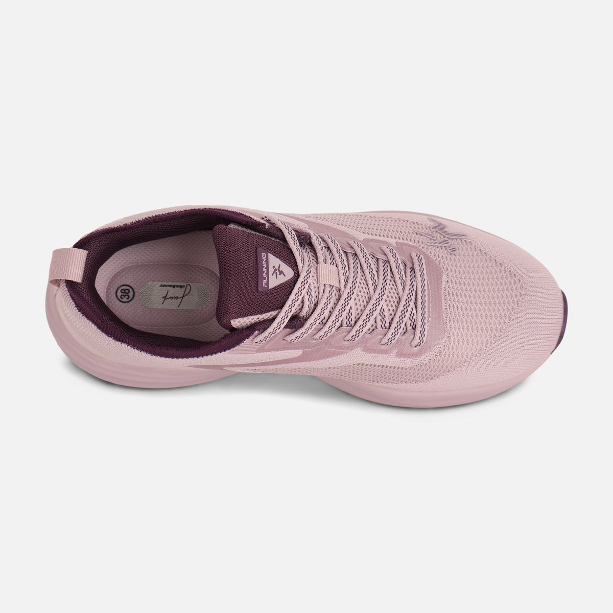 Women Lace-Up Knit Sports Shoes