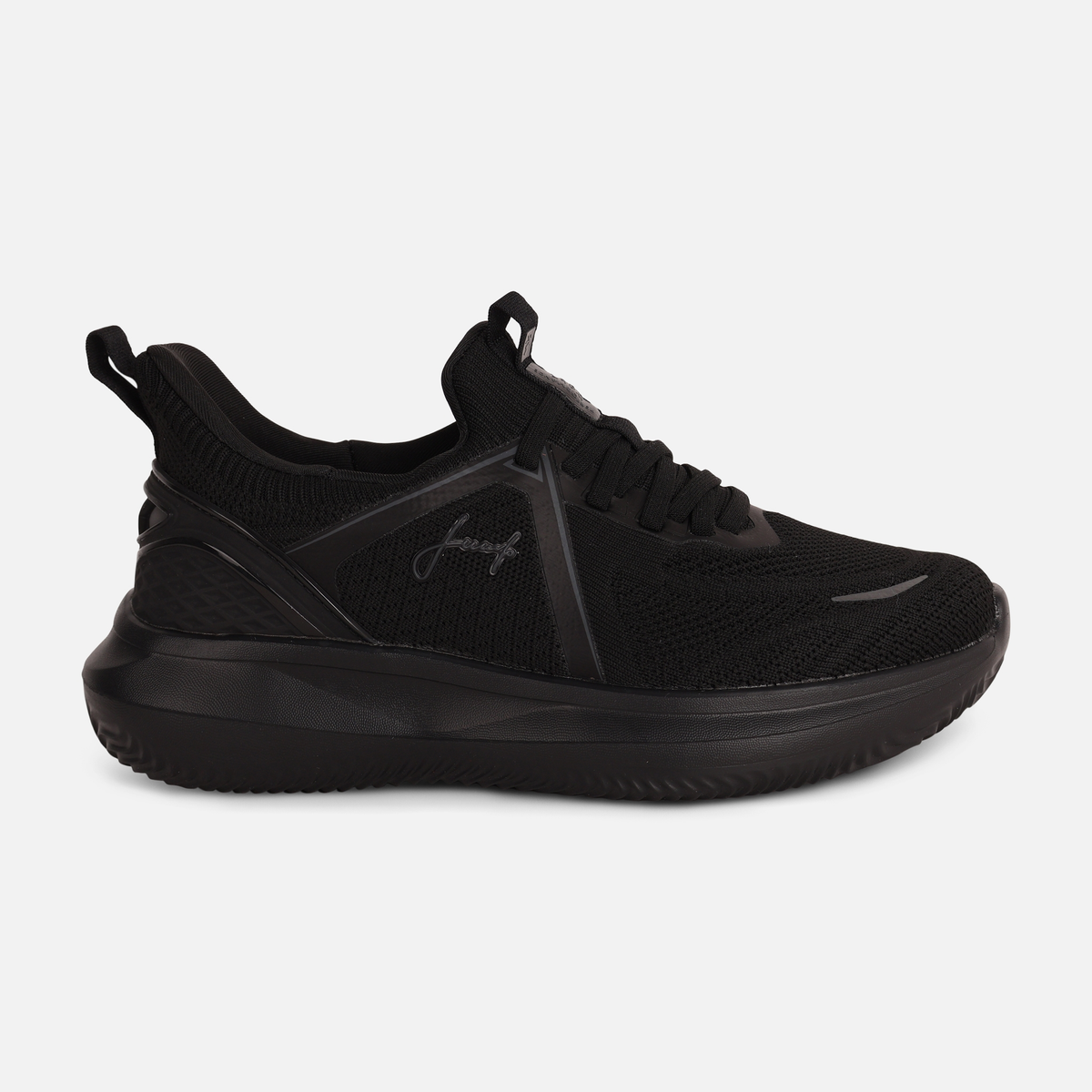 Women Knit Lace-Up Sports Shoes
