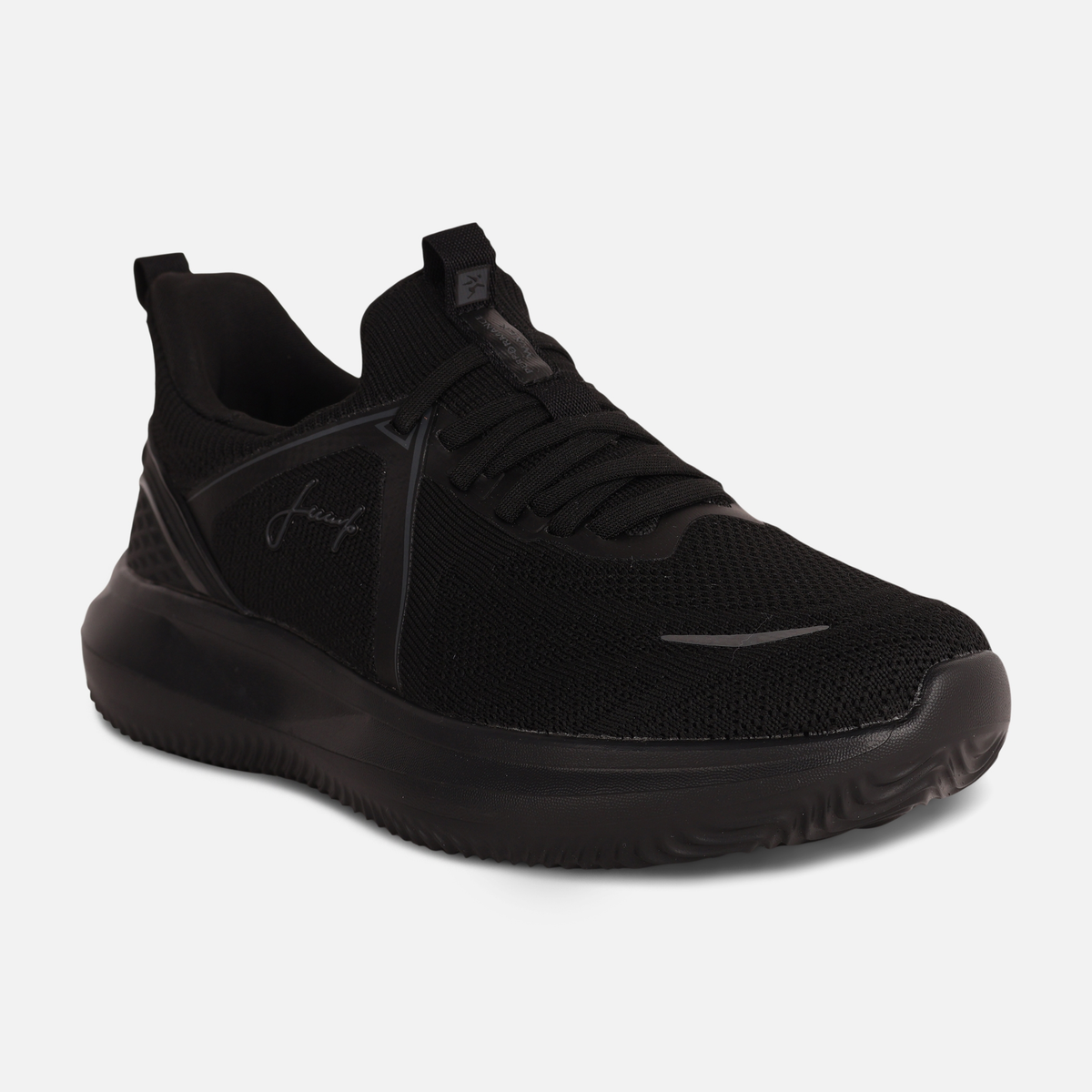 Women Knit Lace-Up Sports Shoes
