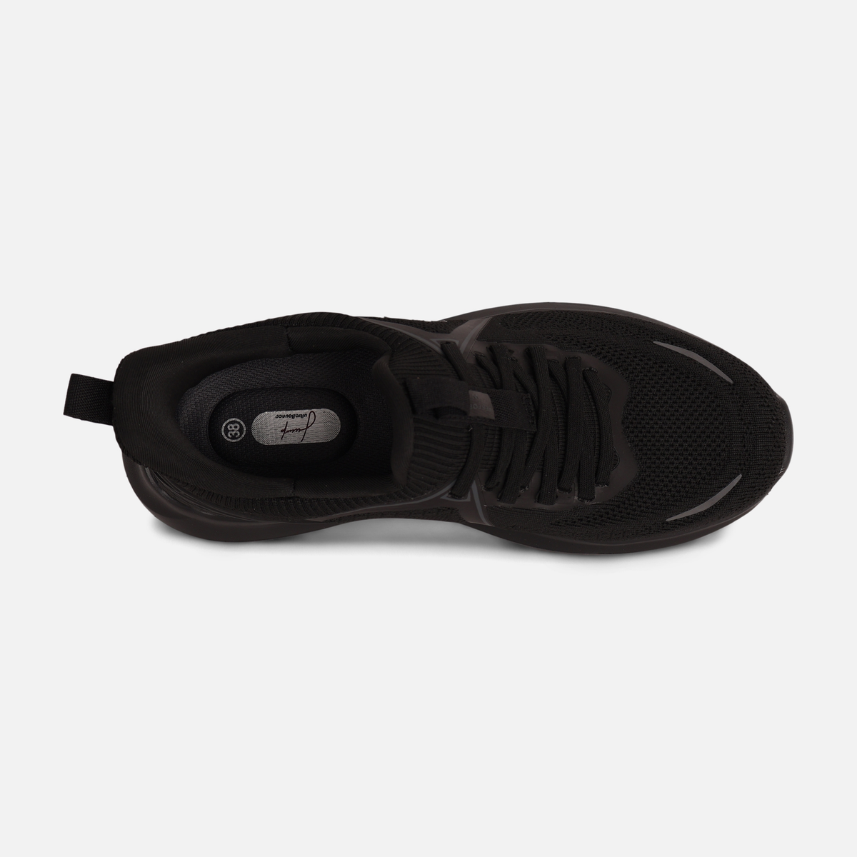 Women Knit Lace-Up Sports Shoes