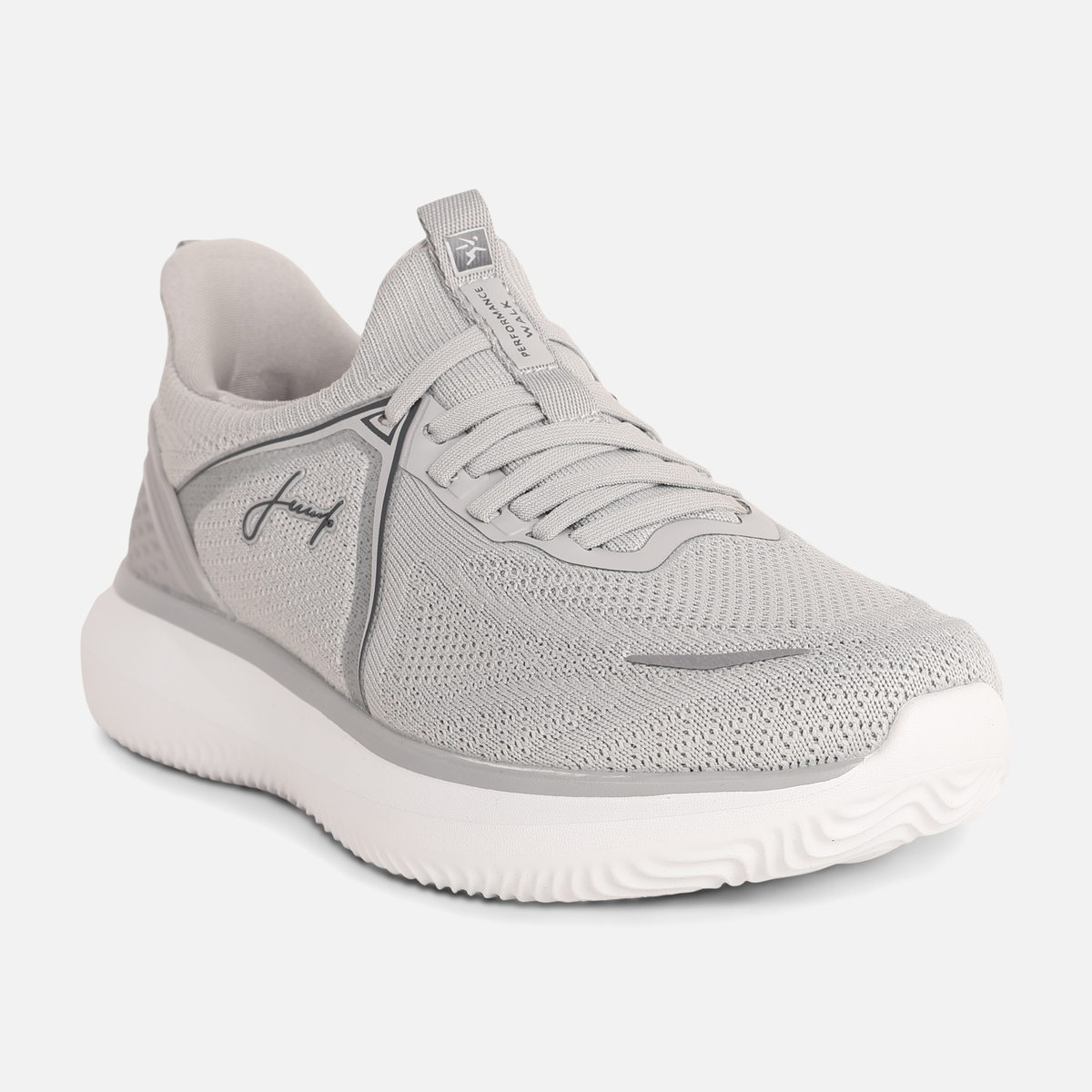Women Knit Lace-Up Sports Shoes