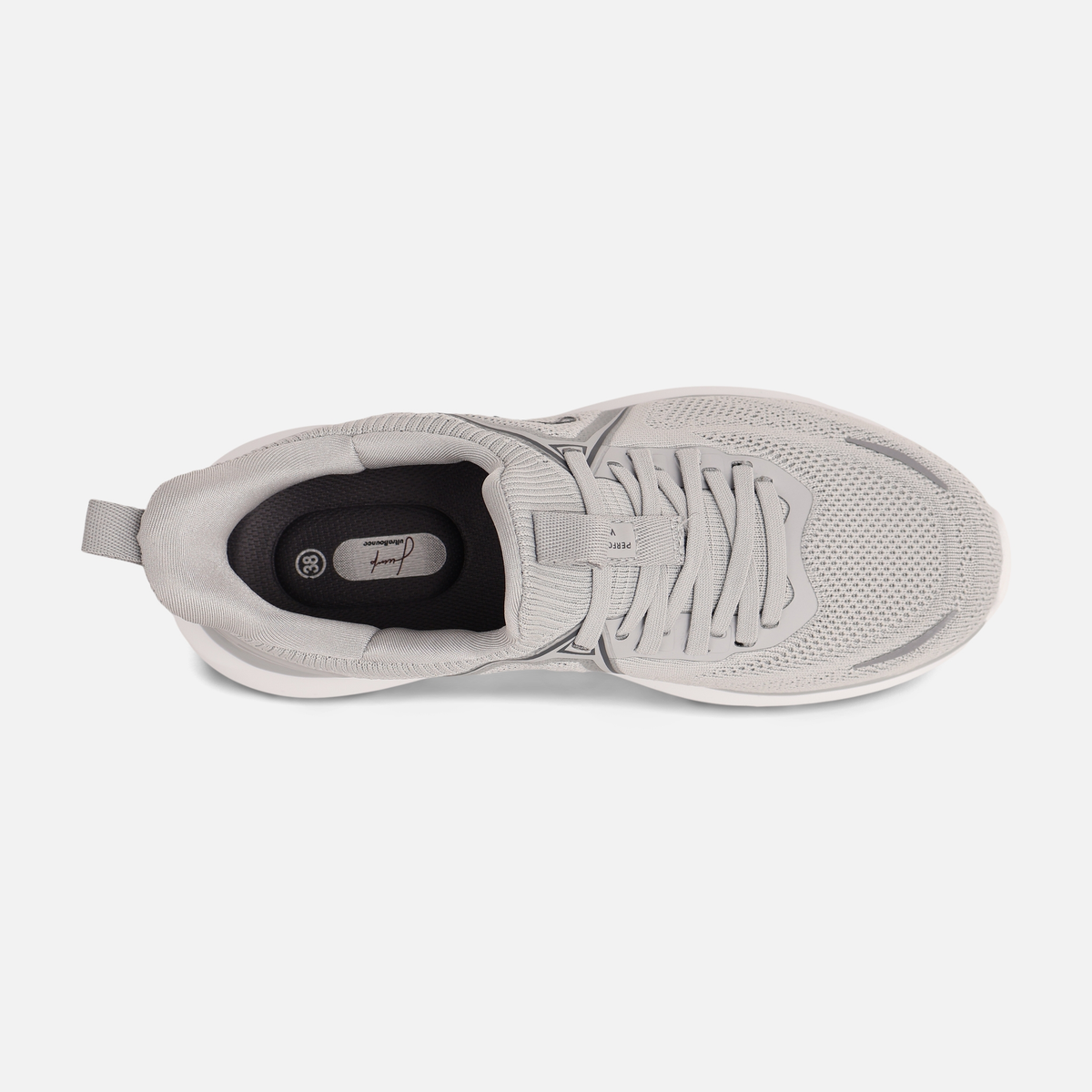 Women Knit Lace-Up Sports Shoes