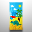 Printed Cotton Poncho Towel