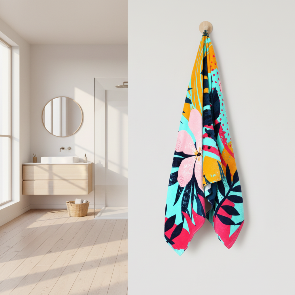 Printed Cotton Towel