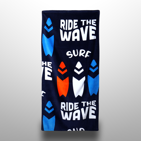 Printed Cotton Poncho Towel