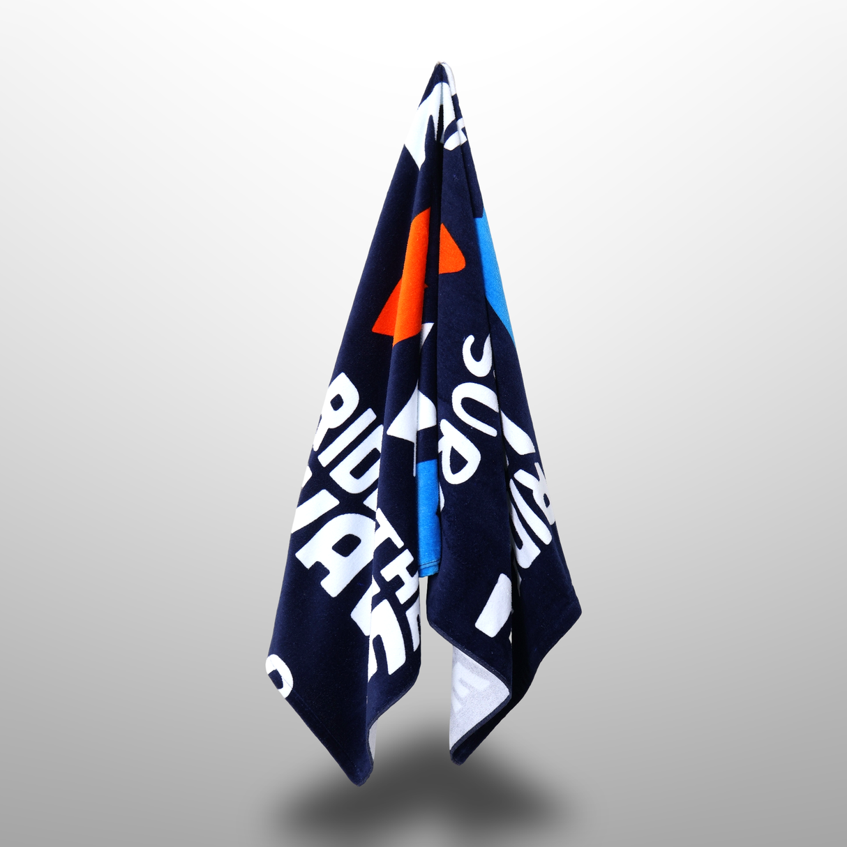 Printed Cotton Poncho Towel