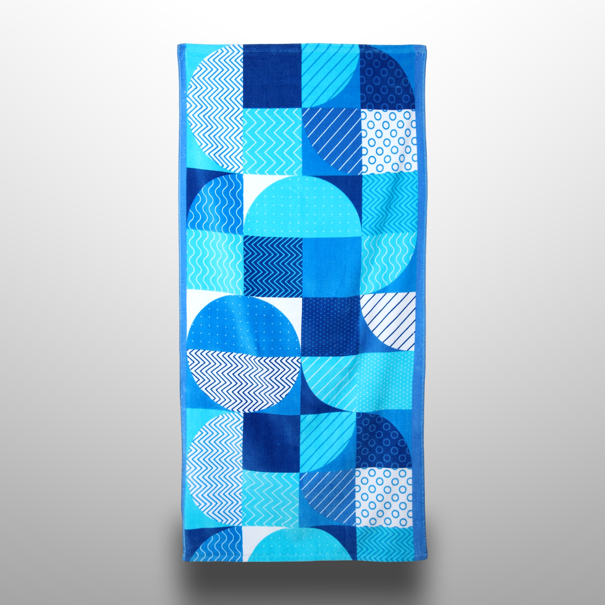 Printed Cotton Poncho Towel