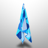 Printed Cotton Poncho Towel