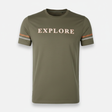 Men Round Neck Short Sleeve T-Shirt