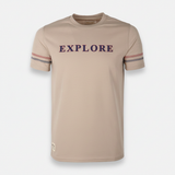 Men Round Neck Short Sleeve T-Shirt
