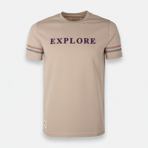 Men Round Neck Short Sleeve T-Shirt