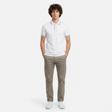 Men Pique Polo T-Shirt Short Sleeve
