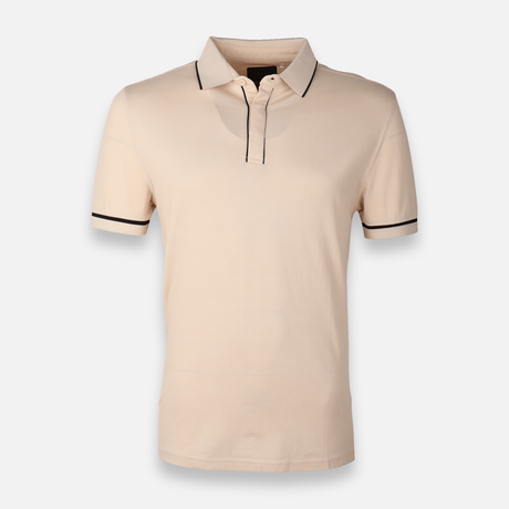 Men Pique Polo T-Shirt Short Sleeve